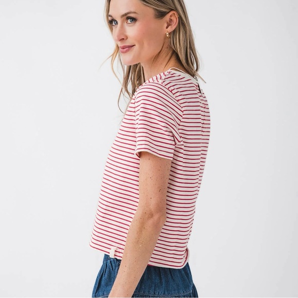 Free People Everyday striped tee - Picture 3 of 4